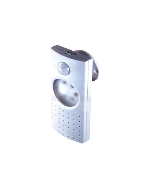 Plafonnier à LED à pile avec détecteur de mouvement (4 piles AA)